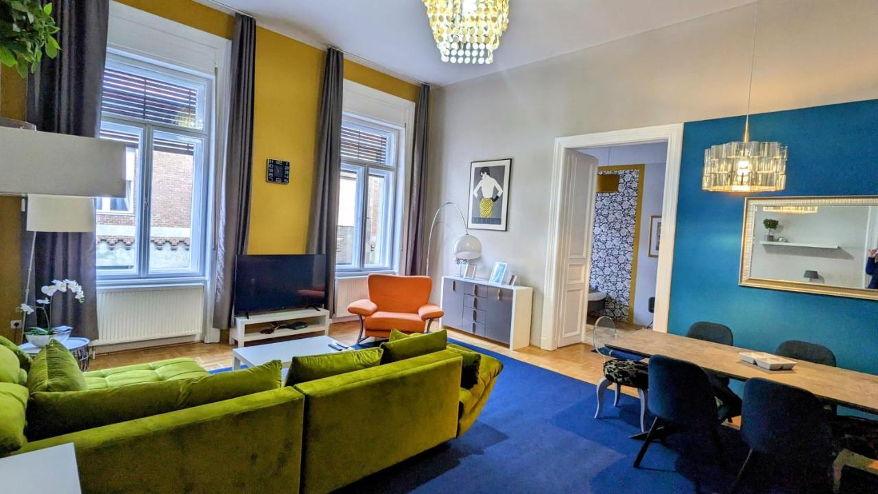 Freeparking - Great Synagogue Apartment, 2 Bedroom, 5 People ,Wifi, Ac Budapest Eksteriør bilde